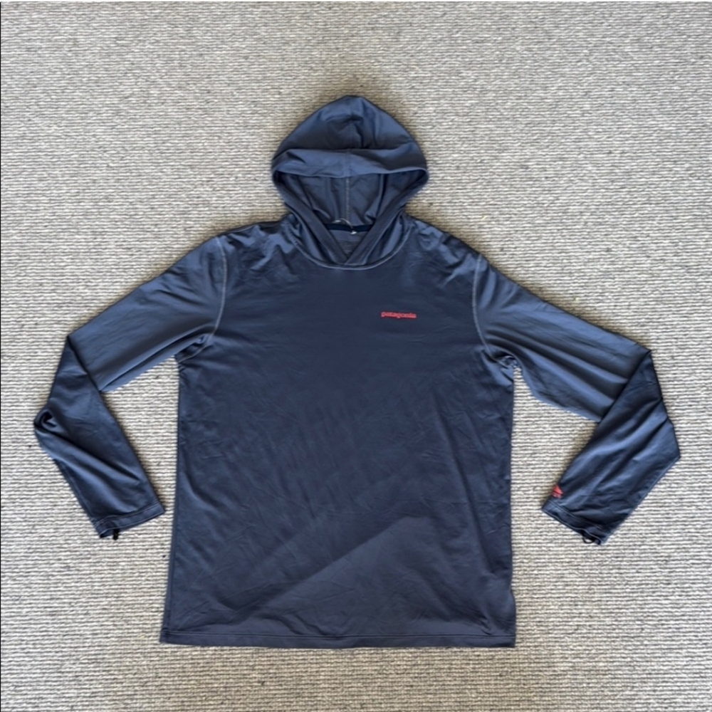 Patagonia Men's Navy Hoodie Shirt